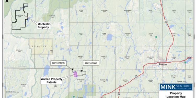 Mink Ventures Acquires Eight New Mining Claims and NSR Royalty