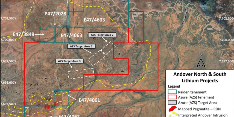 Raiden Resources Reports Highest-Grade Lithium Results to Date at Andover South