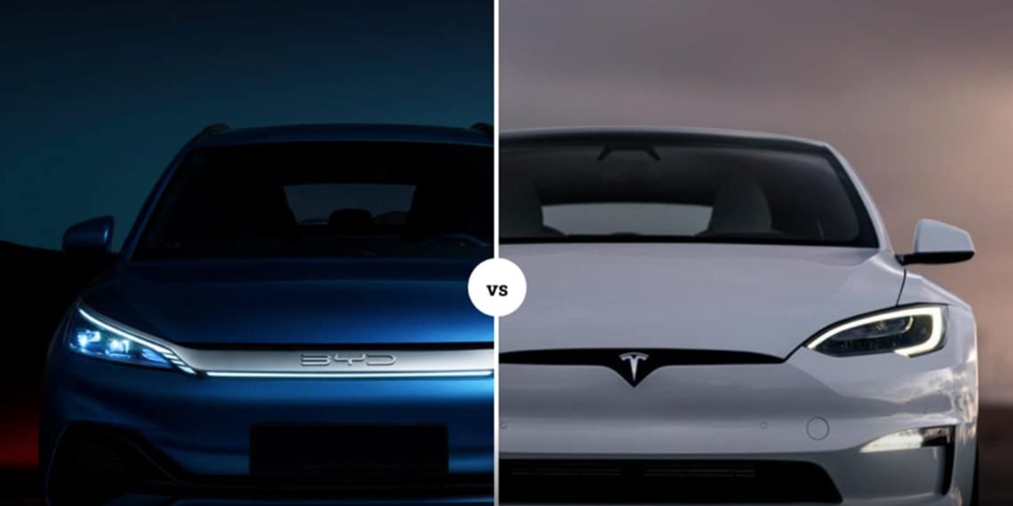 BYD Races Ahead of Tesla in Electric Vehicle Sales